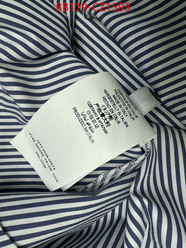 Clothing-YSL only sell high-quality ID: CZ1593 $: 119USD