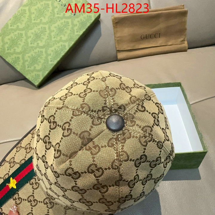 Cap(Hat)-Gucci cheap replica designer ID: HL2823 $: 35USD