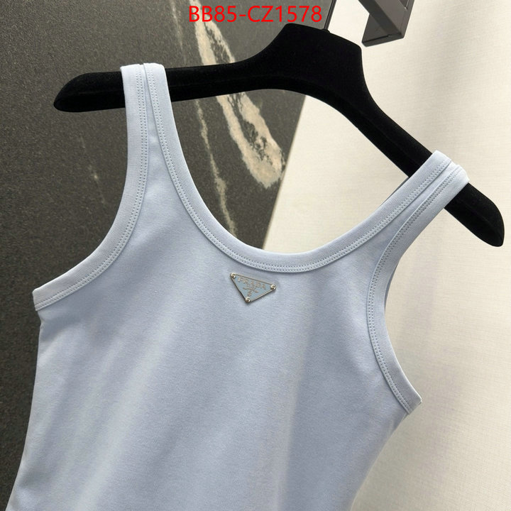 Clothing-Prada wholesale replica shop ID: CZ1578 $: 85USD