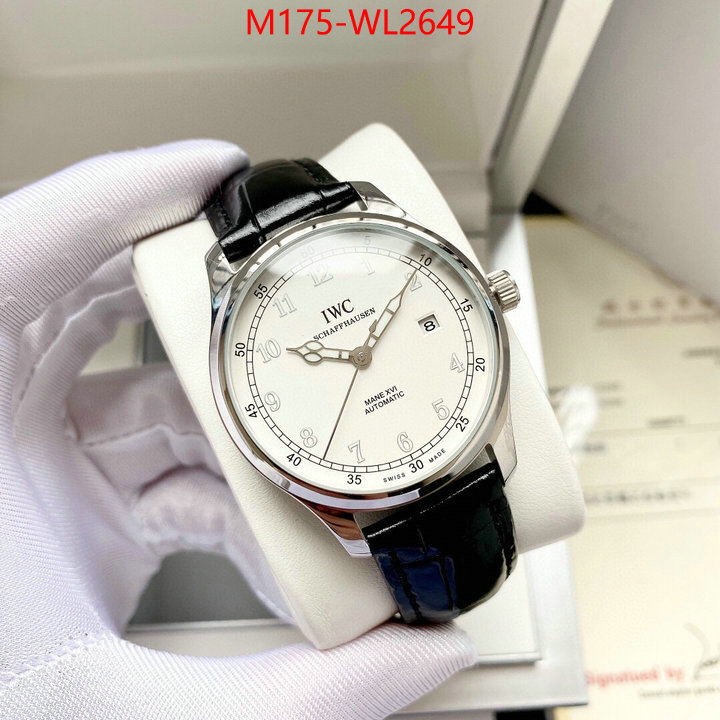 Watch(4A)-IWC online from china designer ID: WL2649 $: 175USD-shoes yupoo Watch(4A)-IWC online from china designer ID: WL2649 $: 175USD