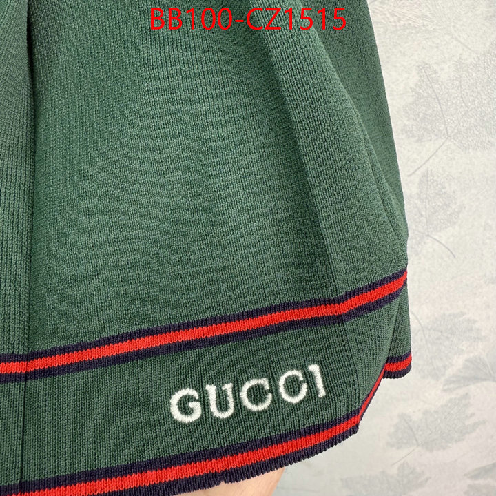 Clothing-Gucci buy best high-quality ID: CZ1515 $: 100USD