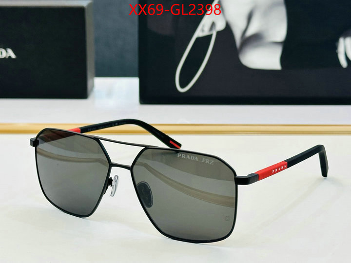 Glasses-Prada luxury fake ID: GL2398 $: 69USD