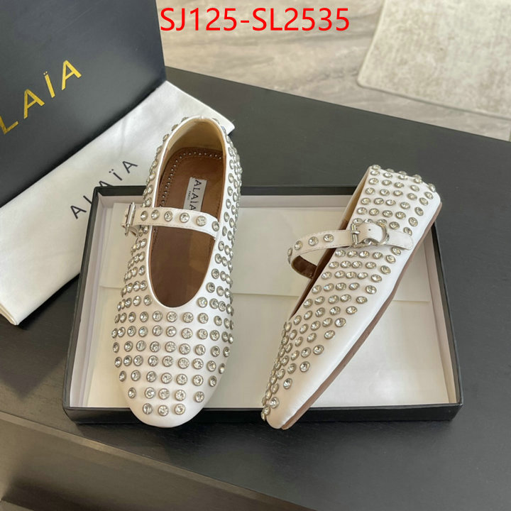 Women Shoes-ALAIA replica 1:1 ID: SL2535 $: 125USD