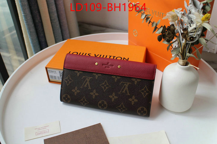 LV Bags(TOP)-Wallet the top ultimate knockoff ID: BH1964 $: 109USD,