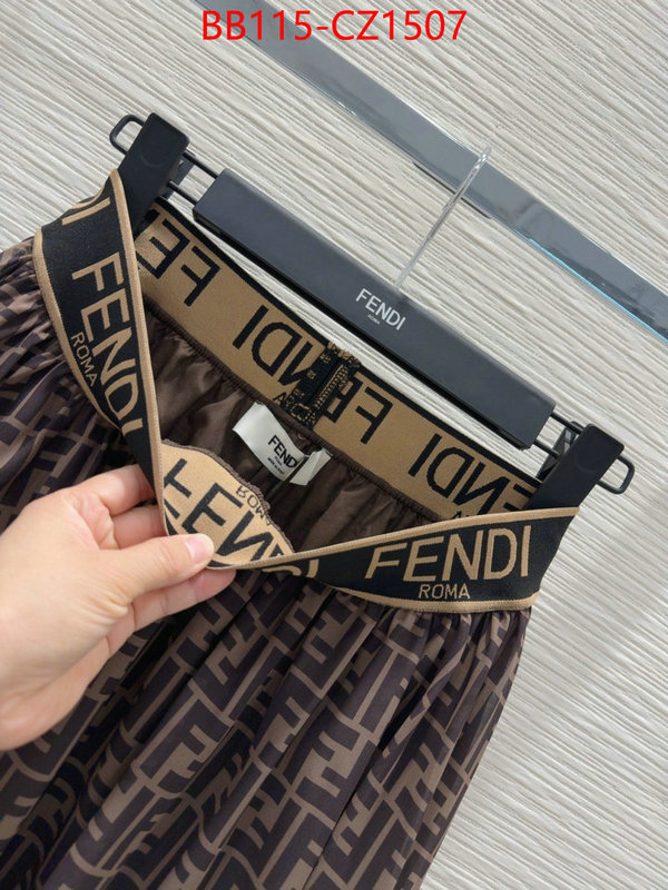 Clothing-Fendi how to buy replica shop ID: CZ1507 $: 115USD