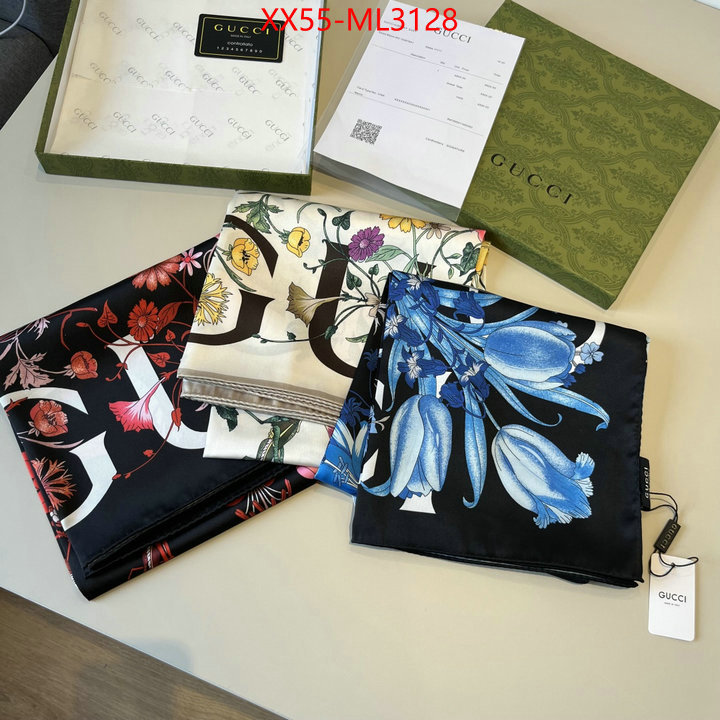 Scarf-Gucci outlet sale store ID: ML3128 $: 55USD