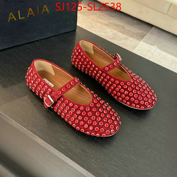 Women Shoes-ALAIA cheap high quality replica ID: SL2538 $: 125USD