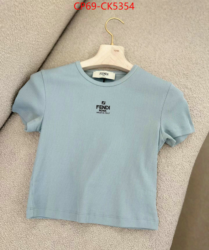 Clothing-Fendi sale outlet online ID: CK5354 $: 69USD