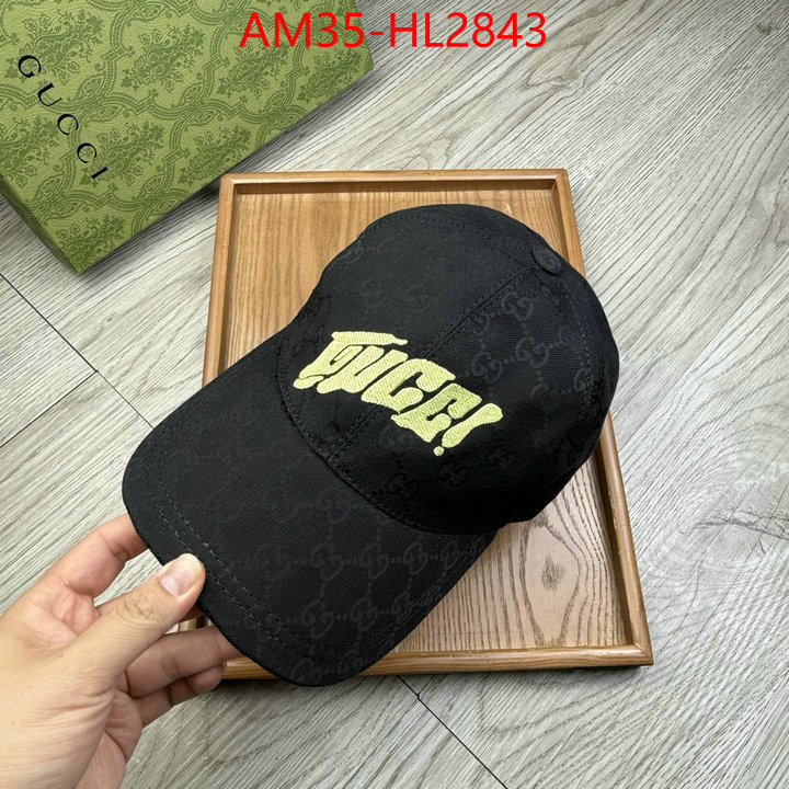 Cap(Hat)-Gucci wholesale sale ID: HL2843 $: 35USD