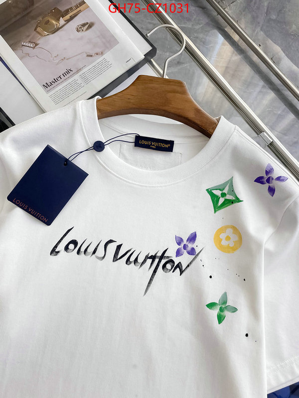 Clothing-LV 2024 perfect replica designer ID: CZ1031 $: 75USD
