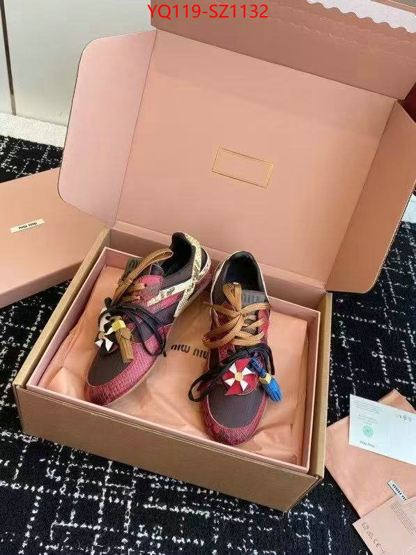 Men Shoes-Miu Miu high quality designer replica ID: SZ1132 $: 119USD