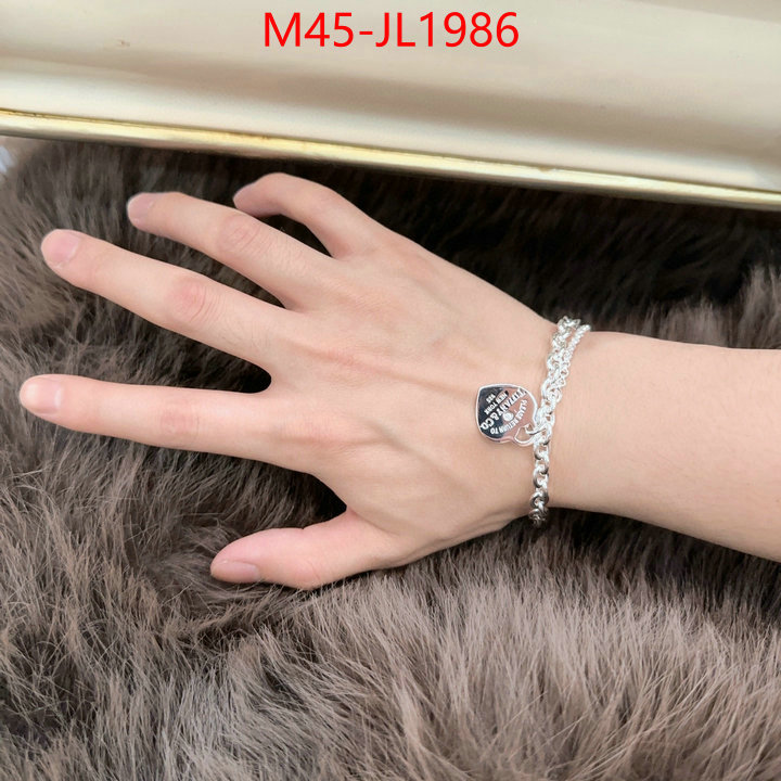 Jewelry-Tiffany the highest quality fake ID: JL1986 $: 45USD