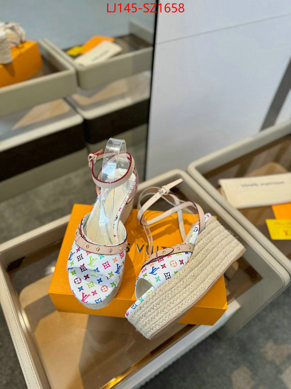 Women Shoes-LV luxury 7 star replica ID: SZ1658 $: 145USD