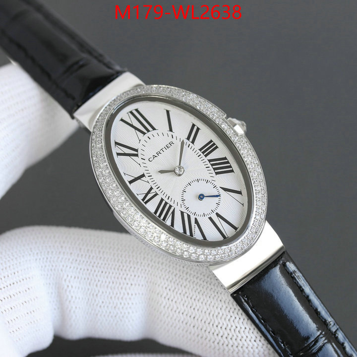 Watch(4A)-Cartier where to buy the best replica ID: WL2638 $: 179USD