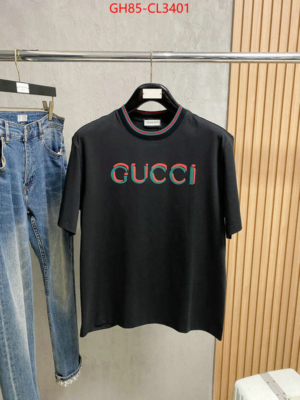 Clothing-Gucci luxury fake ID: CL3401 $: 85USD