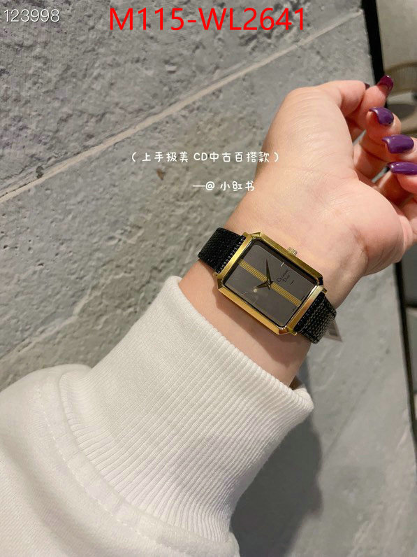 Watch(4A)-Dior high quality designer replica ID: WL2641 $: 115USD