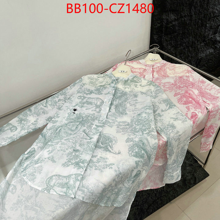 Clothing-Dior perfect quality designer replica ID: CZ1480 $: 100USD