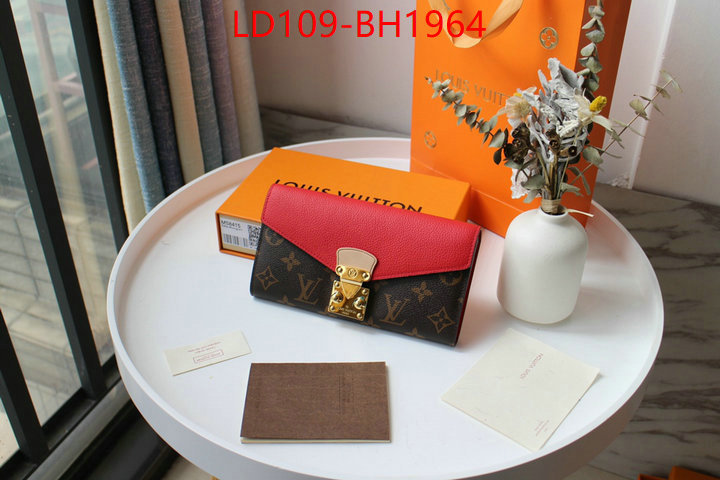 LV Bags(TOP)-Wallet the top ultimate knockoff ID: BH1964 $: 109USD,