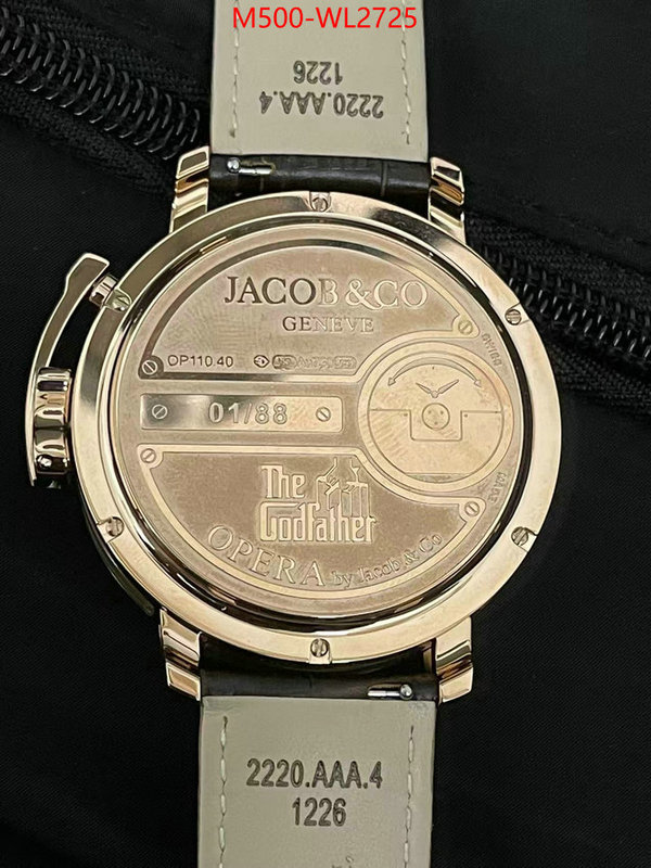 Watch(TOP)-Jacobco wholesale ID: WL2725 $: 500USD