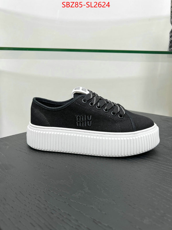 Women Shoes-Miu Miu designer 1:1 replica ID: SL2624 $: 85USD