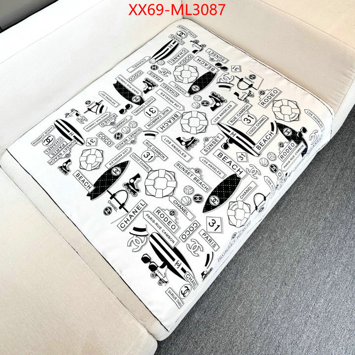 Scarf-Chanel wholesale replica shop ID: ML3087 $: 69USD