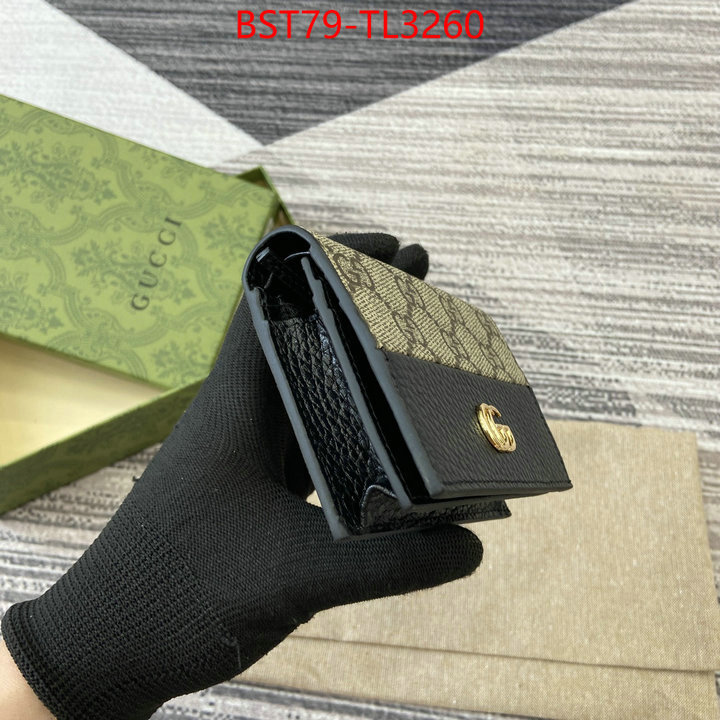 Gucci Bags(TOP)-Wallet- what best replica sellers ID: TL3260 $: 79USD,