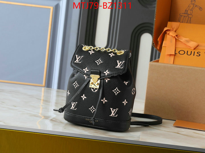 LV Bags(4A)-Backpack- top quality website ID: BZ1311 $: 79USD,