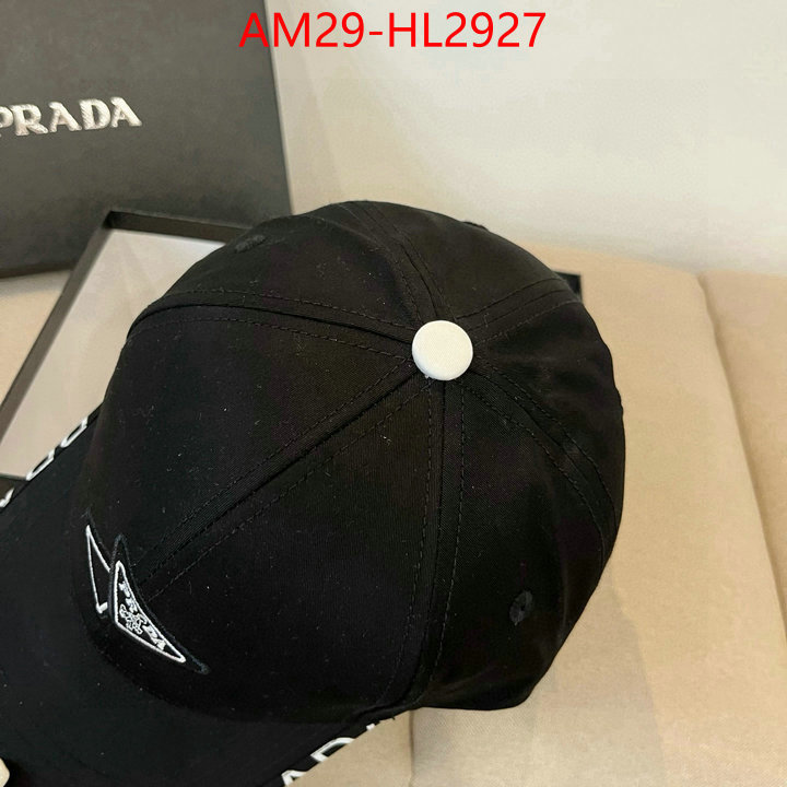Cap (Hat)-Prada replica 2024 perfect luxury ID: HL2927 $: 29USD