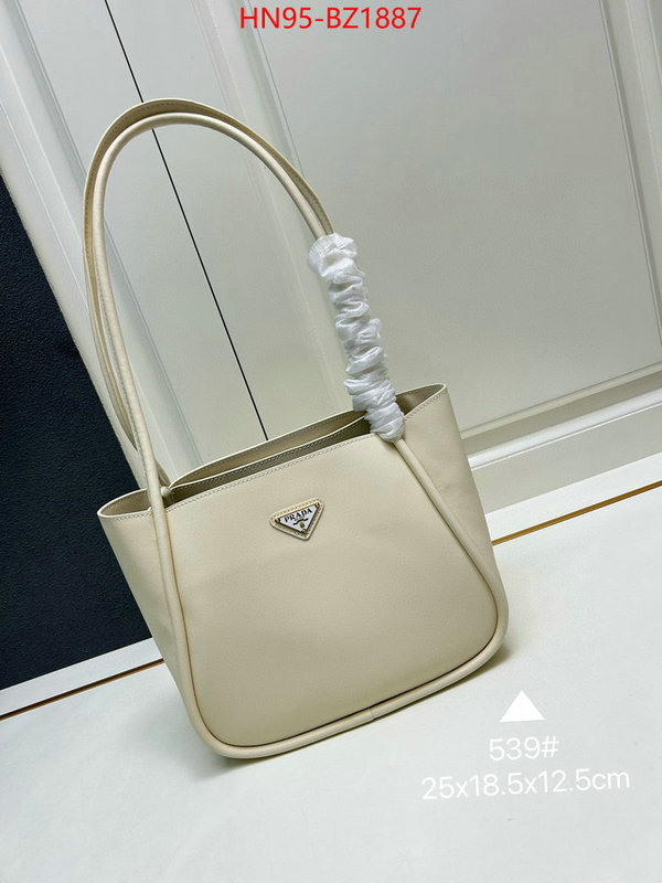 Prada Bags(4A)-Handbag- buy sell ID: BZ1887 $: 95USD,