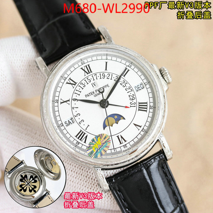 Watch(TOP)-Patek Philippe the best ID: WL2990 $: 680USD