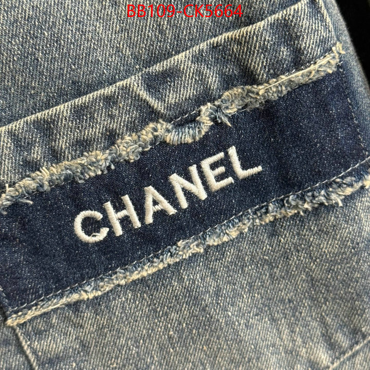 Clothing-Chanel best like ID: CK5664 $: 109USD
