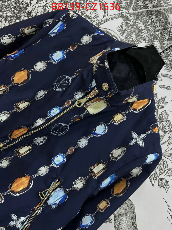 Clothing-LV high quality replica ID: CZ1536 $: 139USD