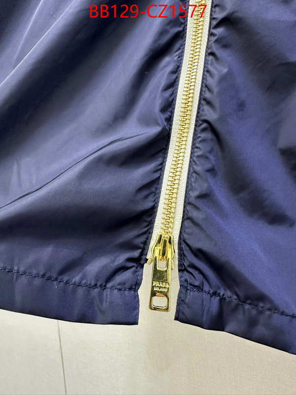 Clothing-Prada designer wholesale replica ID: CZ1577 $: 129USD