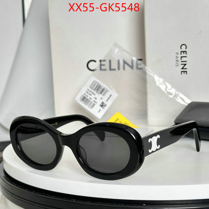 Glasses-CELINE online store ID: GK5548 $: 55USD