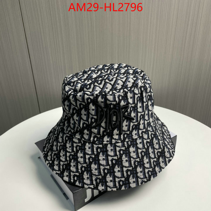 Cap (Hat)-Dior high-end designer ID: HL2796 $: 29USD