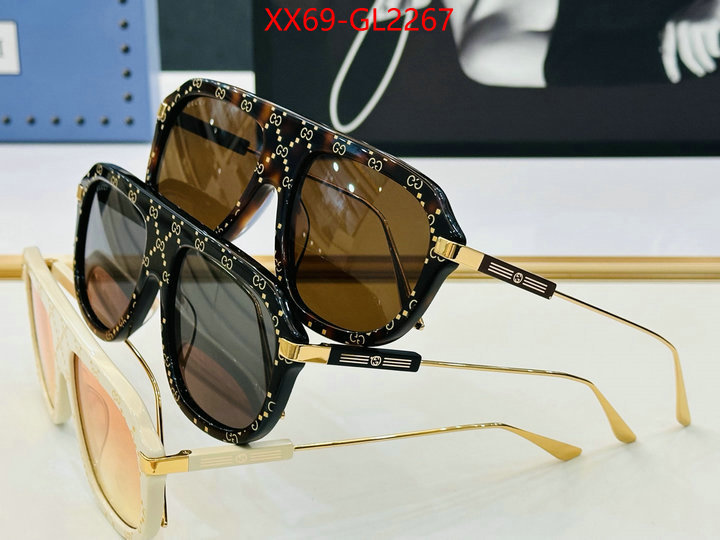 Glasses-Gucci 2024 perfect replica designer ID: GL2267 $: 69USD