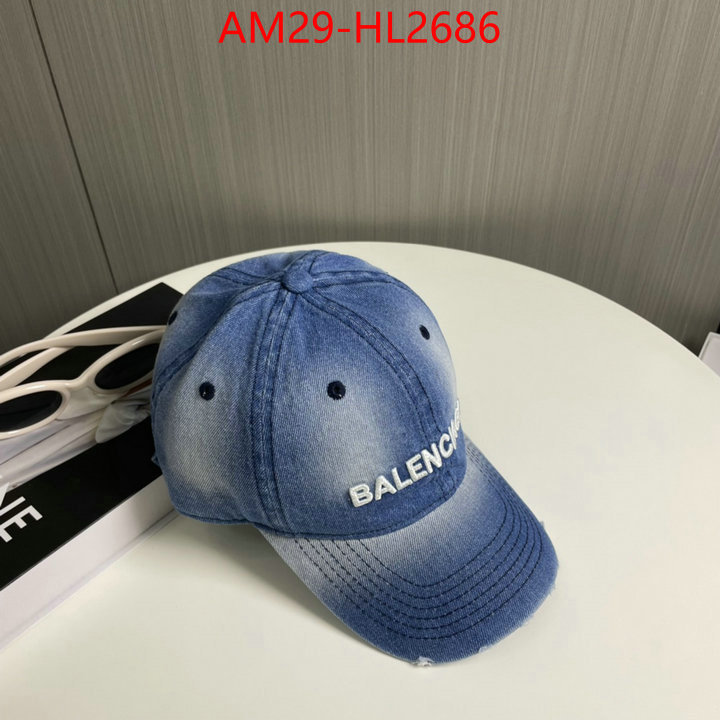 Cap(Hat)-Balenciaga brand designer replica ID: HL2686 $: 29USD