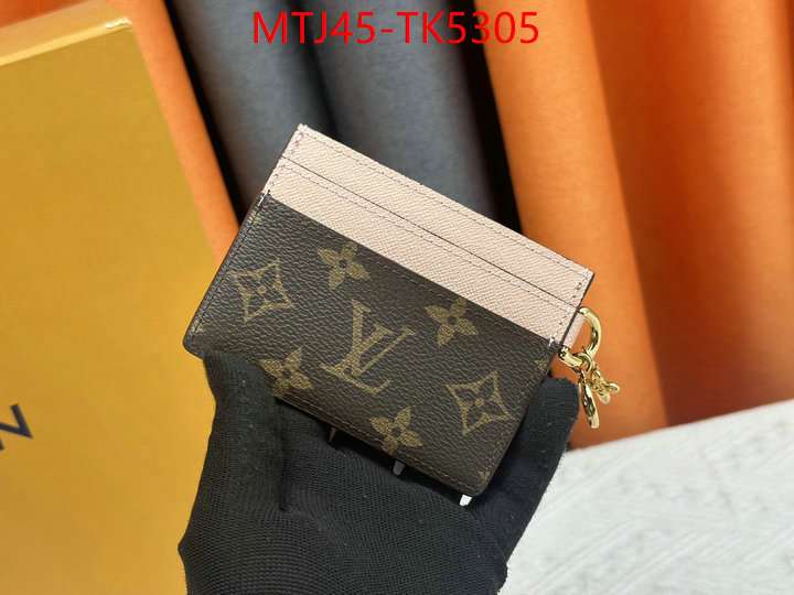 LV Bags(4A)-Wallet is it illegal to buy dupe ID: TK5305 $: 45USD,