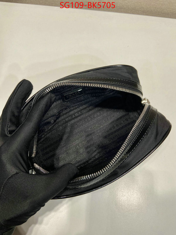 Prada Bags(TOP)-Clutch- top designer replica ID: BK5705 $: 109USD,