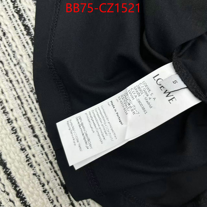 Clothing-Loewe knockoff ID: CZ1521 $: 75USD