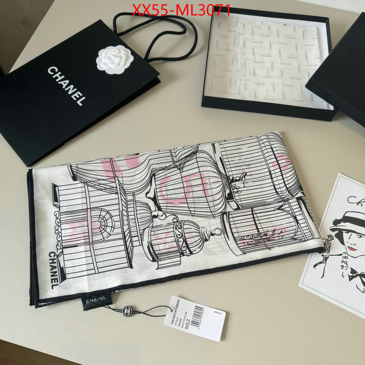 Scarf-Chanel mirror copy luxury ID: ML3071 $: 55USD