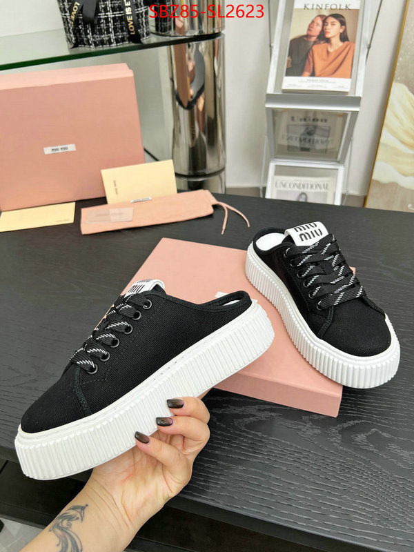 Women Shoes-Miu Miu new 2024 ID: SL2623 $: 85USD
