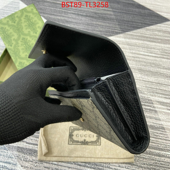 Gucci Bags(TOP)-Wallet- highest quality replica ID: TL3258 $: 89USD,