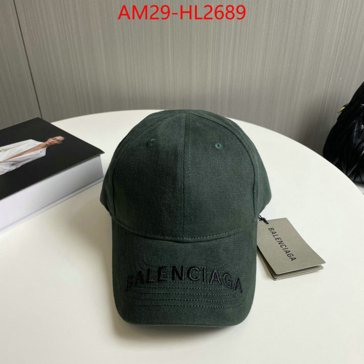 Cap(Hat)-Balenciaga replica best ID: HL2689 $: 29USD