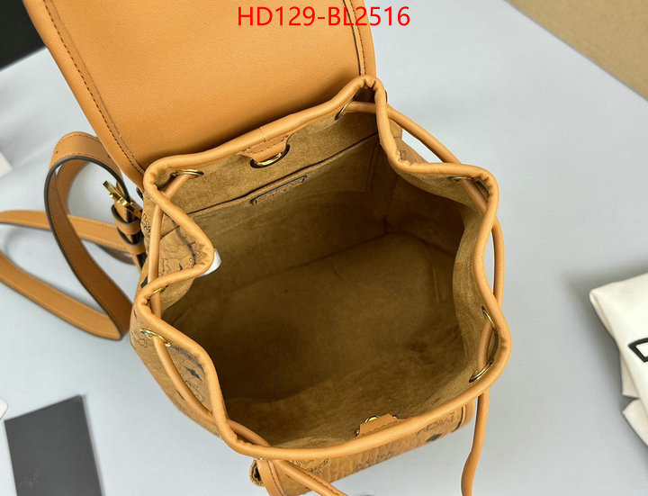 MCM Bags(TOP)-Backpack- luxury shop ID: BL2516 $: 129USD,