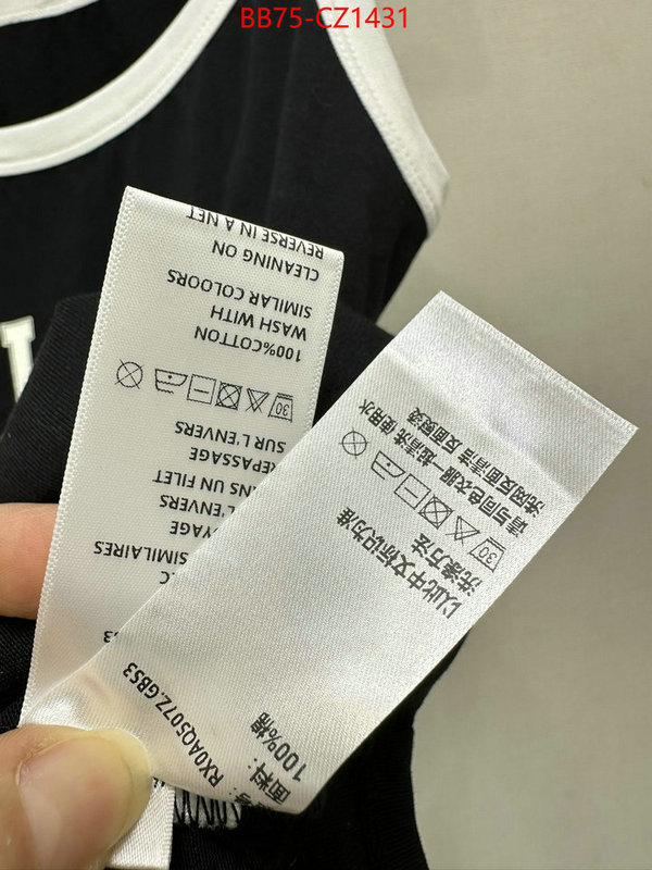 Clothing-Celine best replica new style ID: CZ1431 $: 75USD