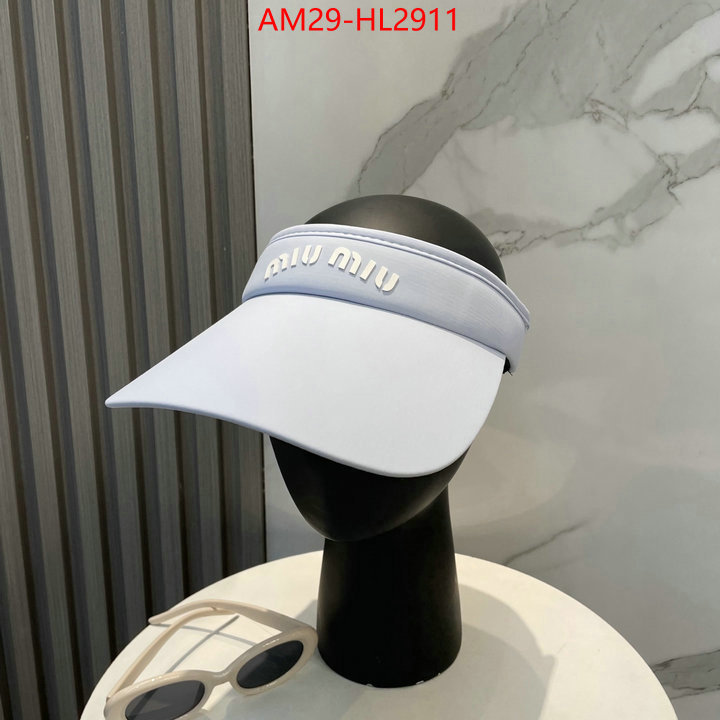 Cap(Hat)-Miu Miu buy cheap replica ID: HL2911 $: 29USD