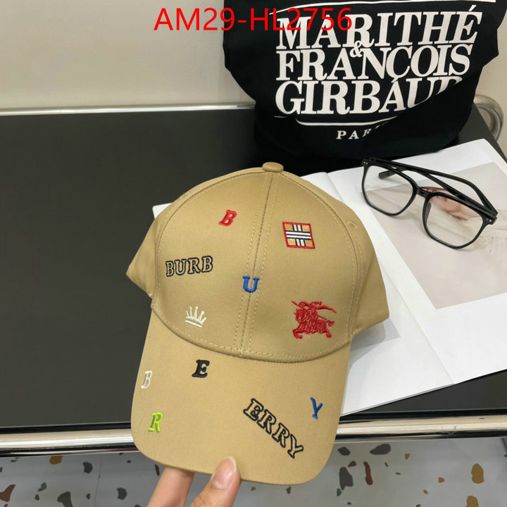 Cap(Hat)-Burberry replcia cheap ID: HL2756 $: 29USD