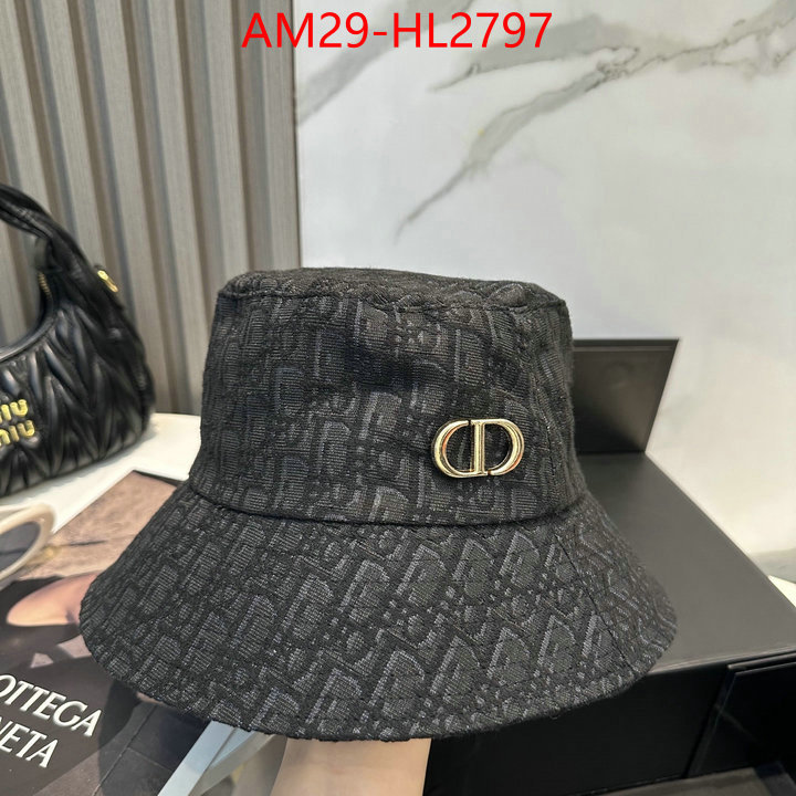 Cap (Hat)-Dior where to buy fakes ID: HL2797 $: 29USD
