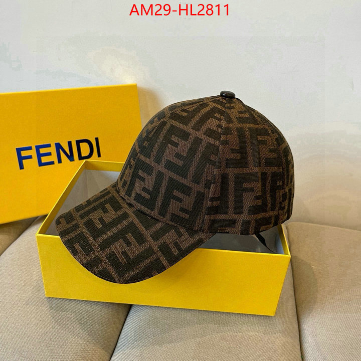 Cap(Hat)-Fendi 7 star replica ID: HL2811 $: 29USD